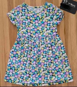 Floral dress size 5T