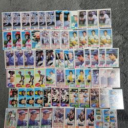 1981 & 82 Topps Baseball ⚾️ 60 Card lot.