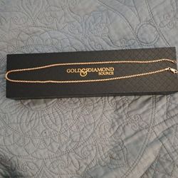 14k Gold Rope Chain 18 Inch 7.2 Grams 