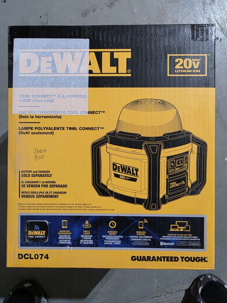 DeWalt 20Volt All-purpose Light 5000 Lumens
