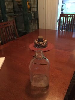 Antique one gallon milk bottle 🍶