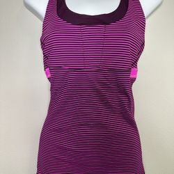 Preowned Lululemon Striped Tank Top 
