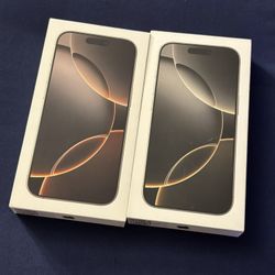 Sealed iPhone 16 Pro 128 GB Verizon