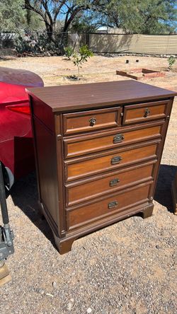 Dark brown dresser