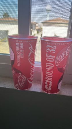 NEW!! FIFA Coca.Cola collectors cups