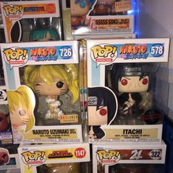 Naruto Funko Pops (Itachi & Sexy Jutsu Naruto)