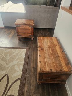 Pottery Barn Farmhouse Chests (2)