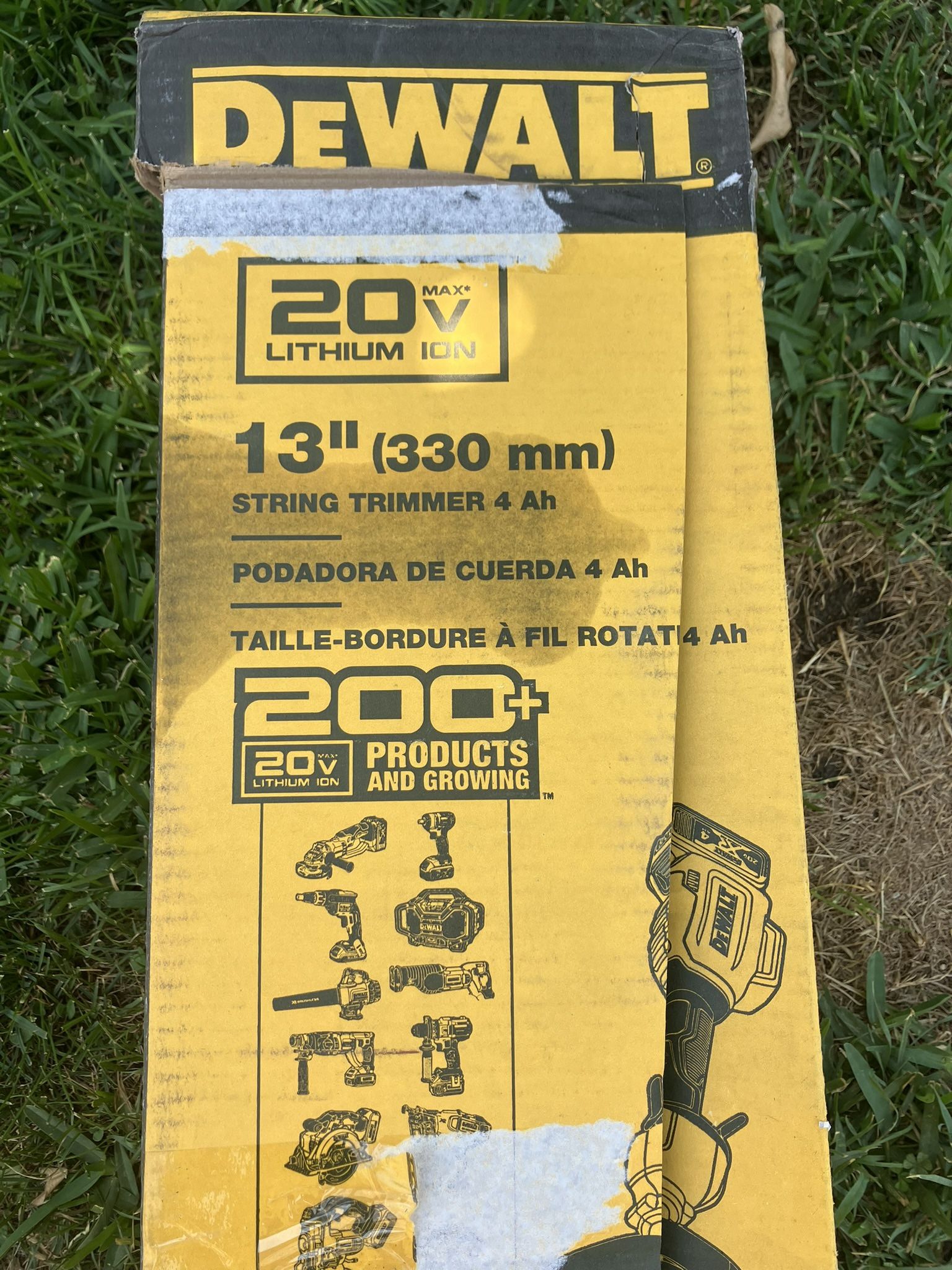 DEWALT 20V MAX 13 in. Cordless Battery Powered String Trimmer