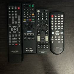 Tv/DVD Remotes 