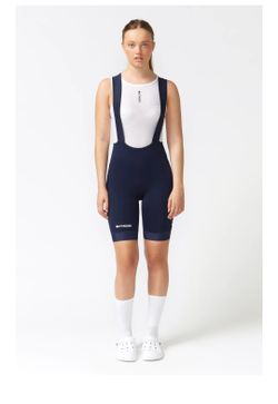 Women's Blue Cycling Bib Attaquer