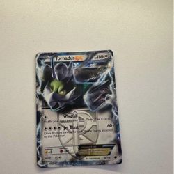 2013 Tornadus EX pokemon card