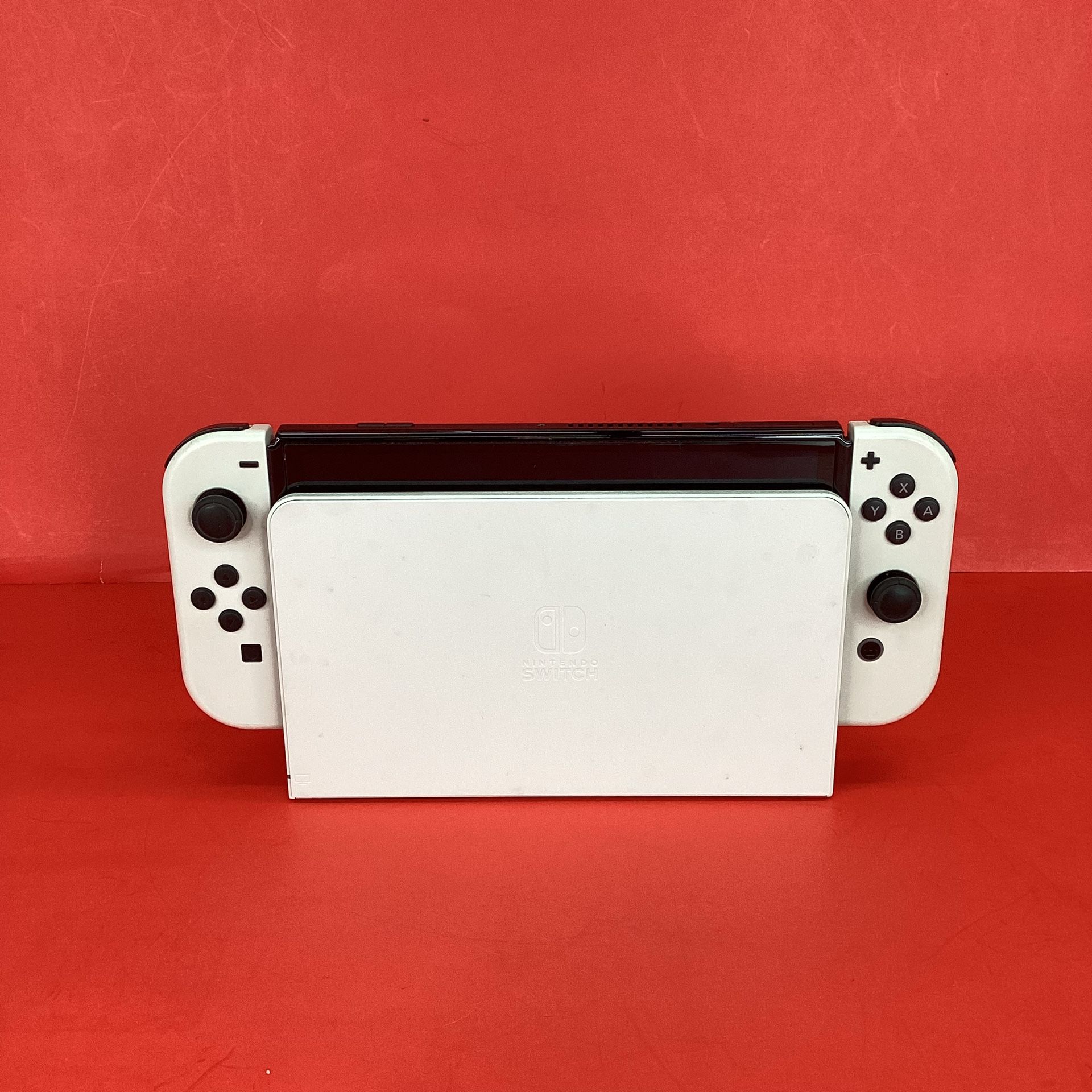 Nintendo Switch OLED 128GB White w/ Dock And Charger