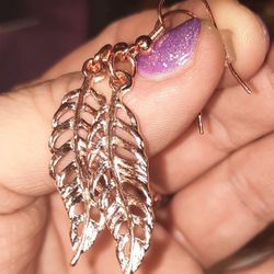 LEAF DESIGN JEWELRY SET