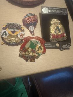 4- Arizona Dback Pins