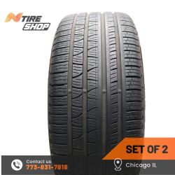 Set of 2 Used  8/32    275/40R21  107V  Pirelli  Scorpion Verde VOL