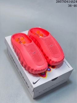 Nike Slide Mules Coral Red