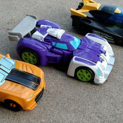 3 Transformers Kid Figures