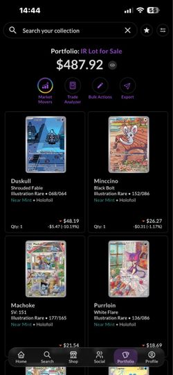 Pokemon Card Lot 4 Sale (All IRs)