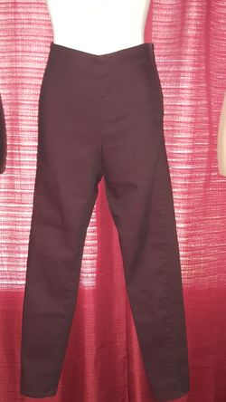 Divided Deep Burgandy Skinny Pants