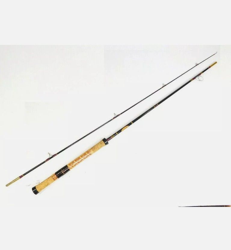 Vintage Genuine St. Croix #8126 Double Power Fiberglass 2 pc. Fishing Rod 7 FT