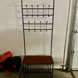 Multi-Purpose Hall Tree-Clothes Rack