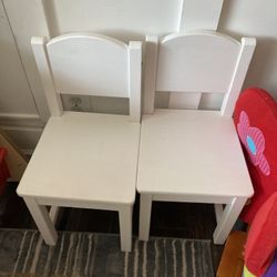 Timy Toddler Wooden Chair -Pair $50