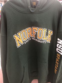 Norfolk State University hooded sweatshirt