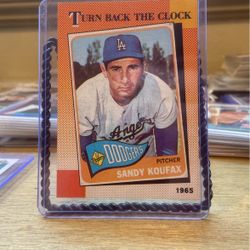 Sandy Koufax Topps 1990 #665
