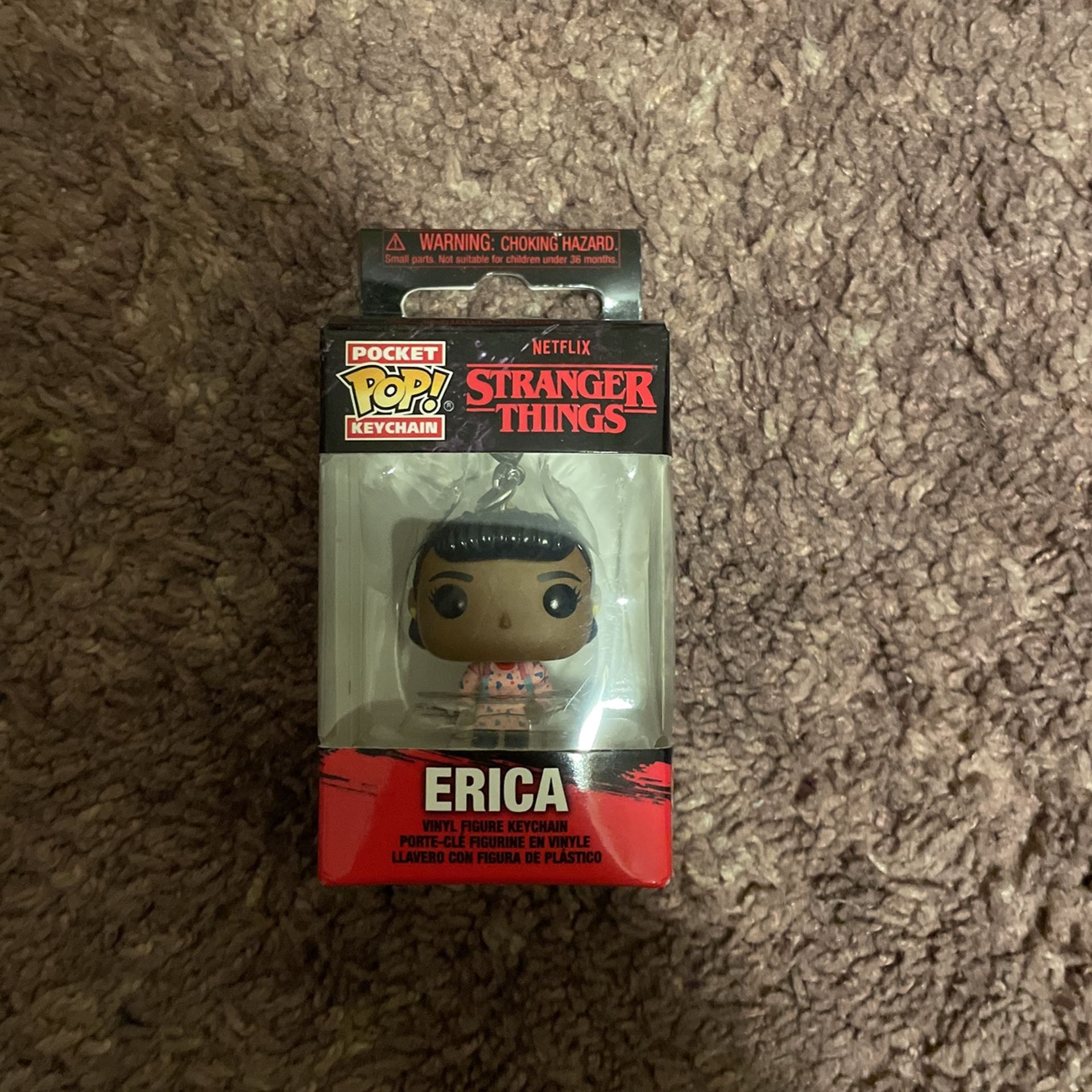 Stranger Things Erica keychain Funko pop