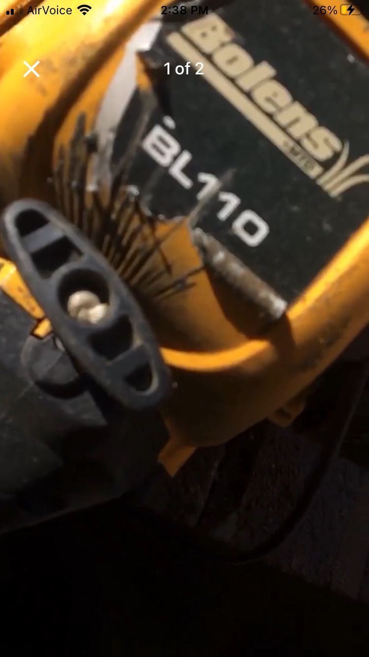 Weed Wacker Boldens BL110 Need Maintenance