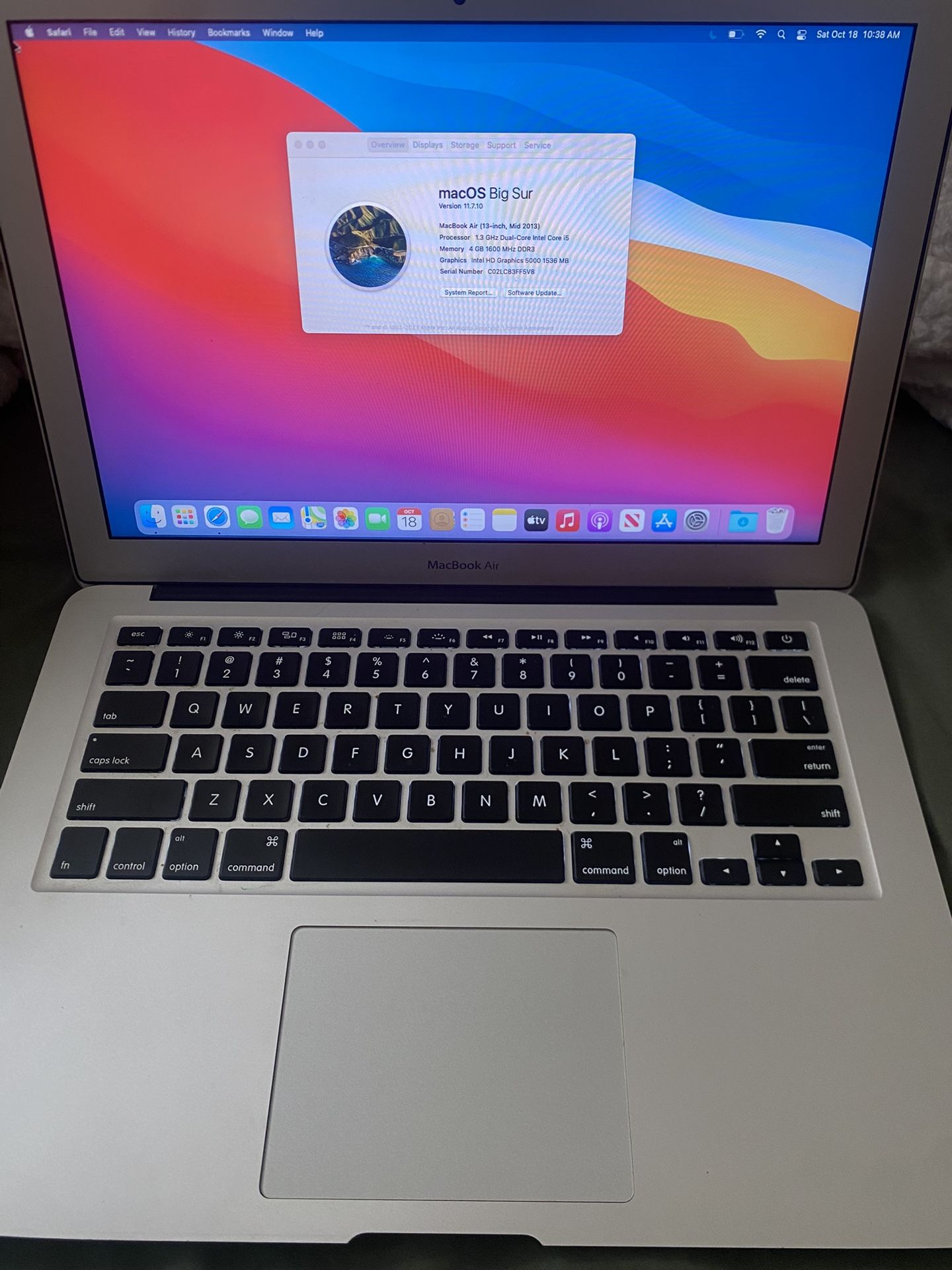 MacBook Air 2013 Model