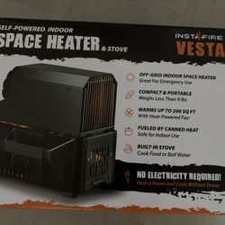 Emergency Preparedness Kit Or Camping Stove