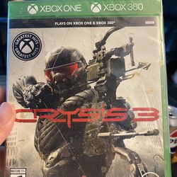 Crysis 3 Xbox One Brand New Factory Sealed 
