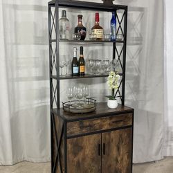 4 Tier Shelves With Drawer & Storage LIKE NEW 2 UNITS AVAILABLE 