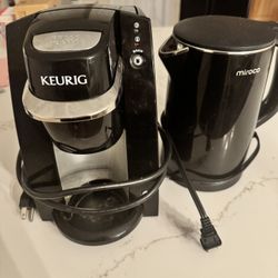 Basic Keurig And Electric kettle
