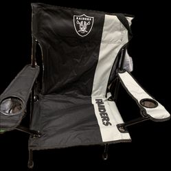 NFL Las Vegas Raiders Licensed Tailgate Chair 