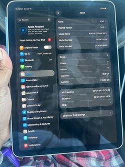 iPad Air m2 256gb