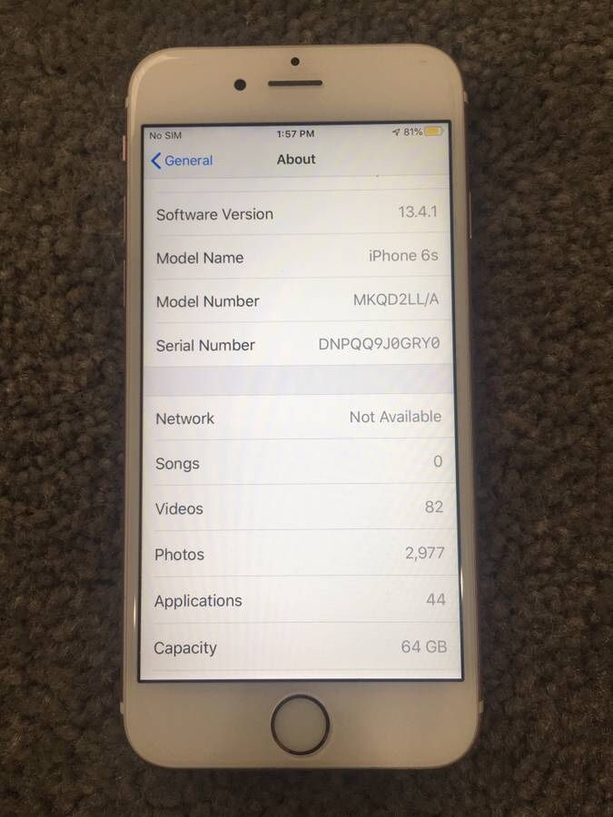 iPhone 6s 64 GB Unlocked