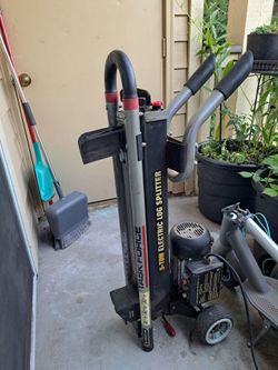 Task force 5-ton hydraulic electric wood splitter