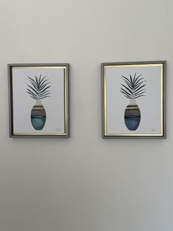 Beautiful Framed Canvas Painting Set