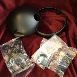 7” Motorcycle Headlight Housing Bracket/Headlight Shell LED Bucket Mount