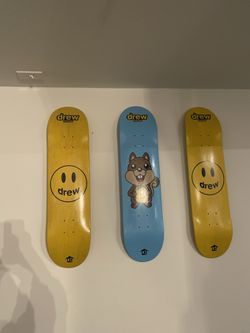 スケートボード drew house Yellow Mascot Deck Drew House - Prior – Tagged 