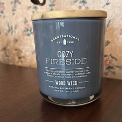 Cozy Fireside Candle