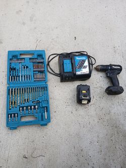 Makita drill 18v good condition