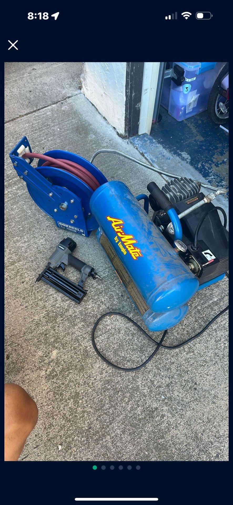 Compressor, Cox Hose Reel, Plummers Tools, Power Tools, Hand Tools