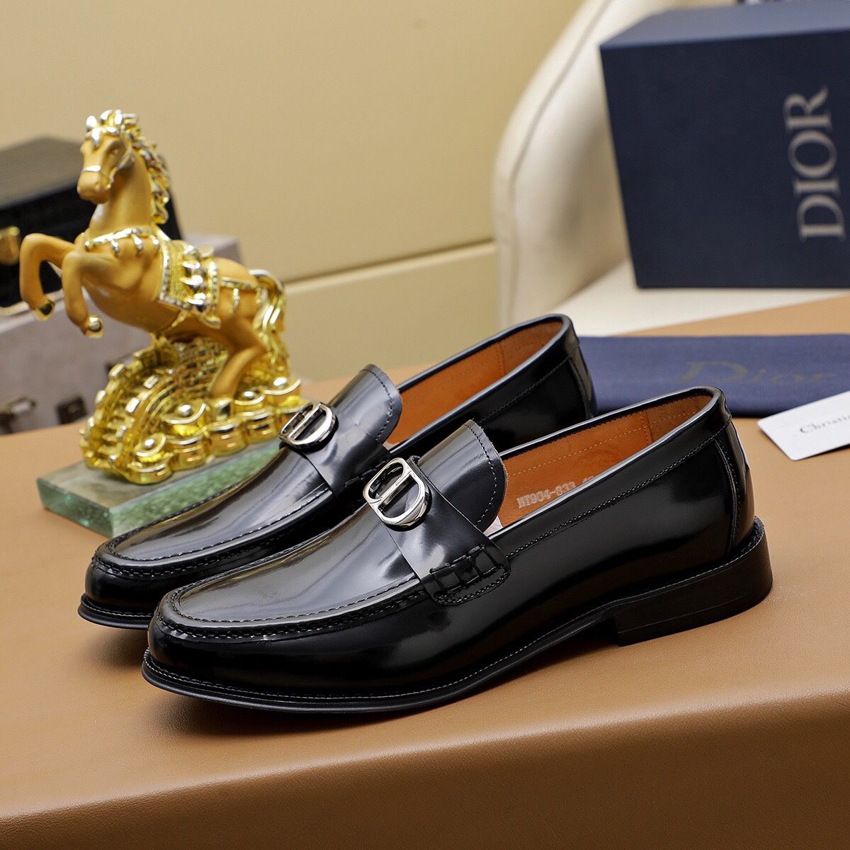 Dior CD Men’s Leather Shoes With Box New