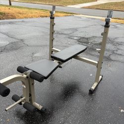 Adjustable And Foldable Bench 