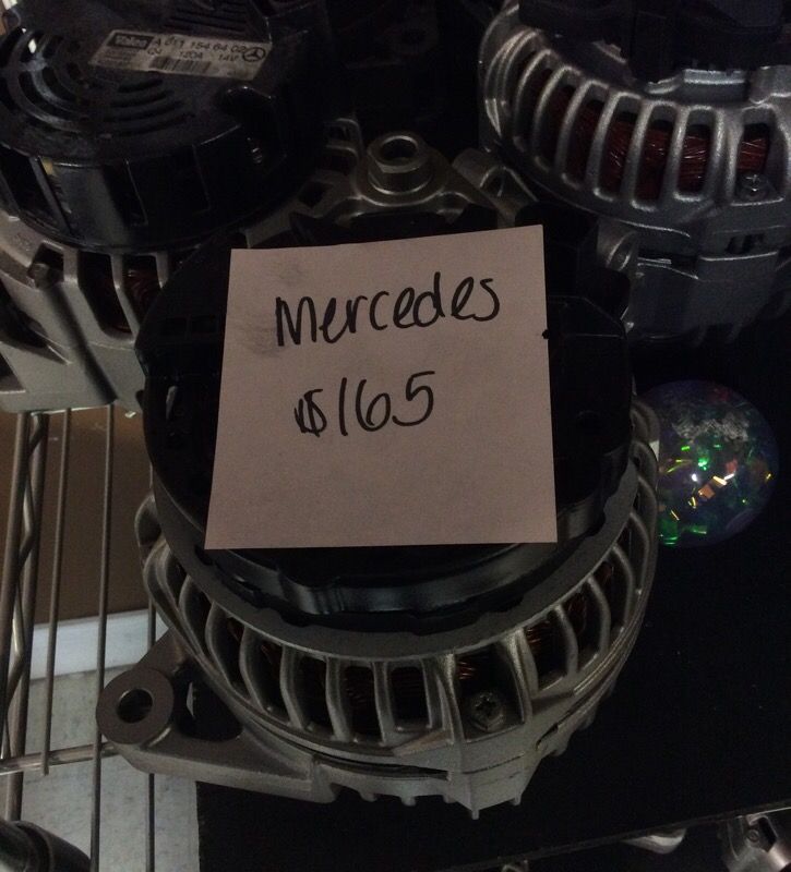 Mercedes Alternator (warranty included)