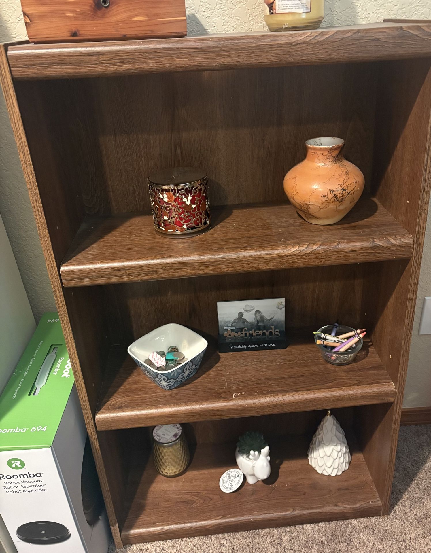 Wooden Book Shelf