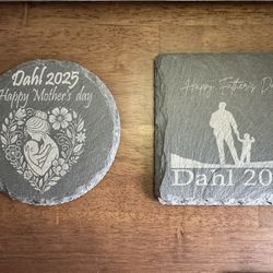 Engraving Personal Coasters, Ornaments And More 